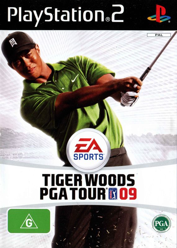 Front Cover for Tiger Woods PGA Tour 09 (PlayStation 2)