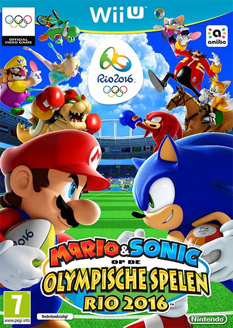Front Cover for Mario & Sonic at the Rio 2016 Olympic Games (Wii U) (download release)