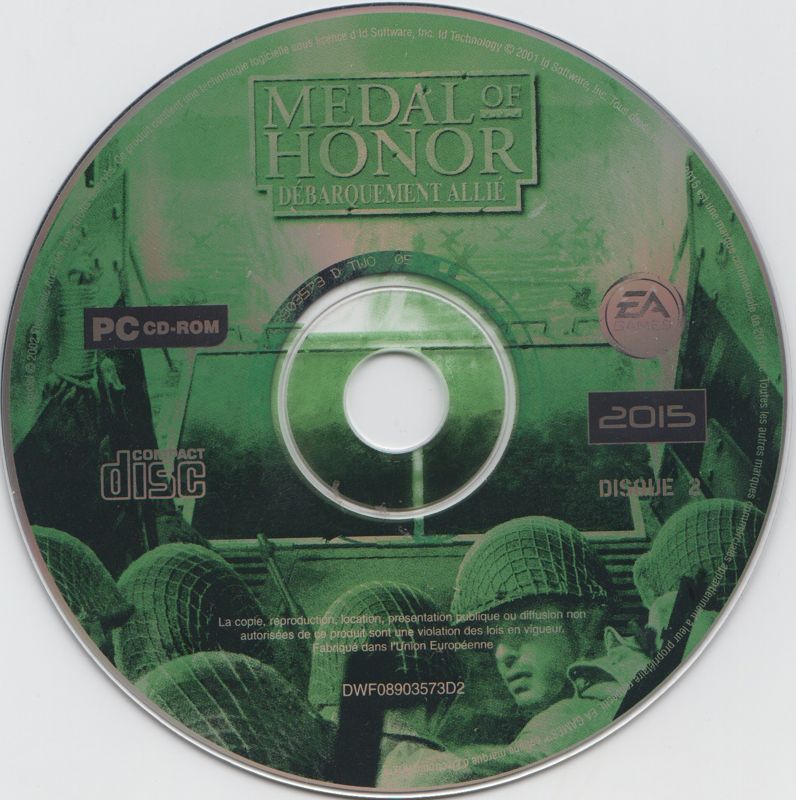 Media for Medal of Honor: Allied Assault - Deluxe Edition (Windows): Allied Assault - Disc 2
