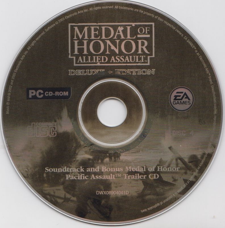 Extras for Medal of Honor: Allied Assault - Deluxe Edition (Windows): Bonus Disc