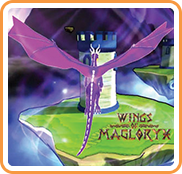Front Cover for Wings of Magloryx (Wii U) (download release)