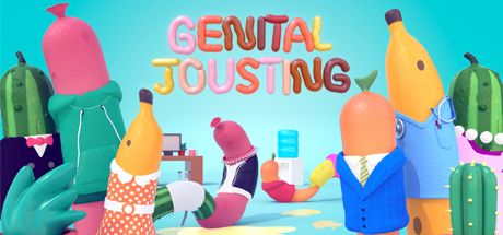 Front Cover for Genital Jousting (Windows) (Steam release): October 2017, 2nd version
