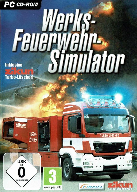 Front Cover for Plant Fire Department: The Simulation (Windows)