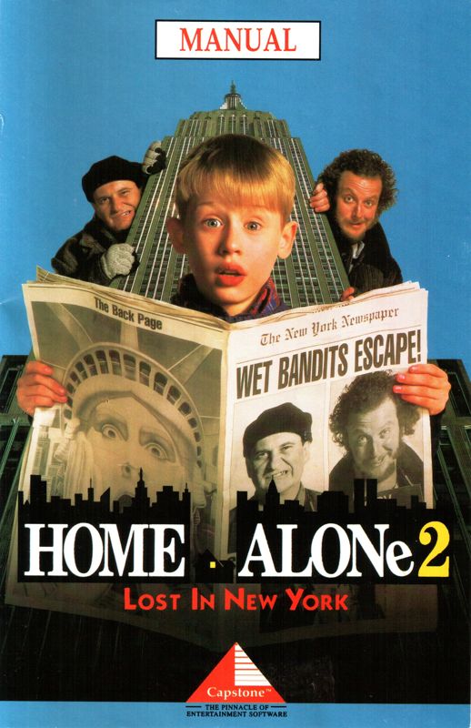 Manual for Home Alone 2: Lost in New York (DOS)