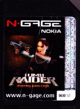 Media for Tomb Raider (N-Gage)