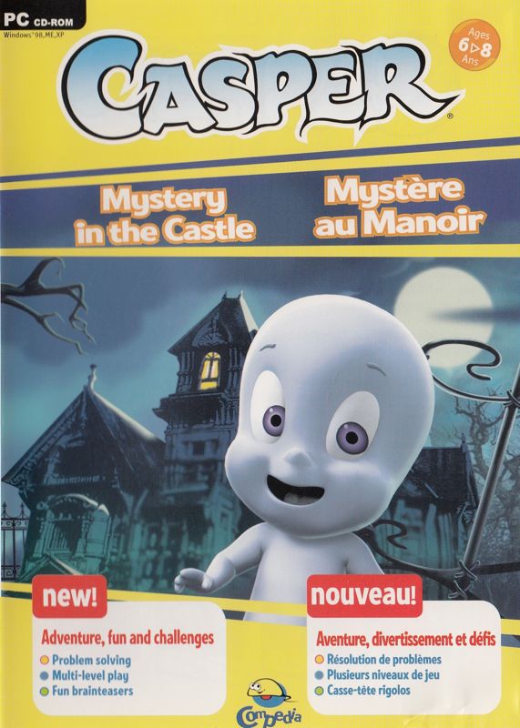 Front Cover for Casper: Mystery in the Castle (Windows)
