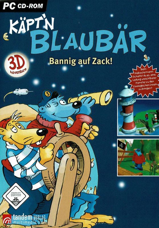 Front Cover for Käpt'n Blaubär: Bannig auf Zack! (Windows)