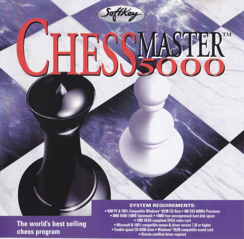 Front Cover for Chessmaster 5000 (Windows) (PC Ace covermount)
