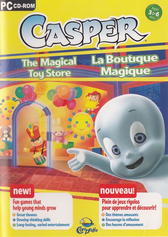 Front Cover for Casper: The Magical Toy Store (Windows)