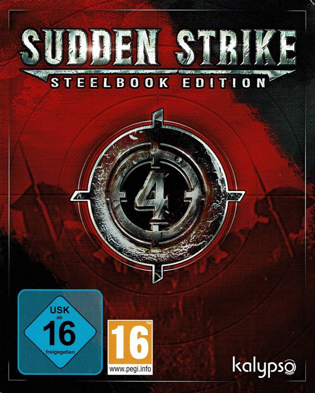 Front Cover for Sudden Strike 4 (Steelbook Edition) (Windows)
