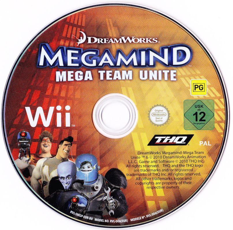 Media for Megamind: Mega Team Unite (Wii)