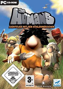 Front Cover for The Humans: Meet the Ancestors! (Windows) (Gamesload release)