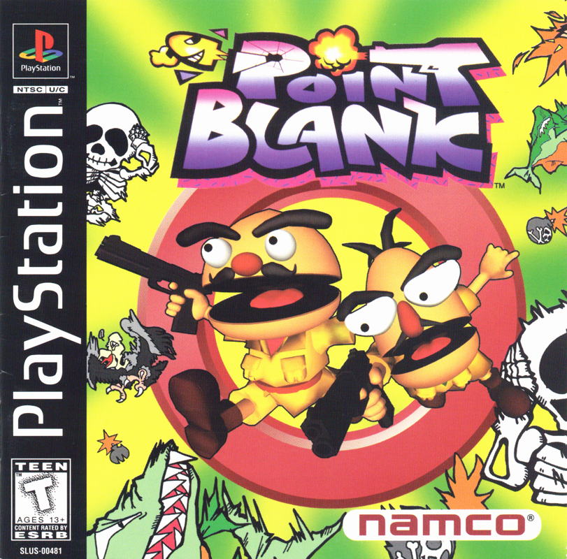 Front Cover for Point Blank (PlayStation)