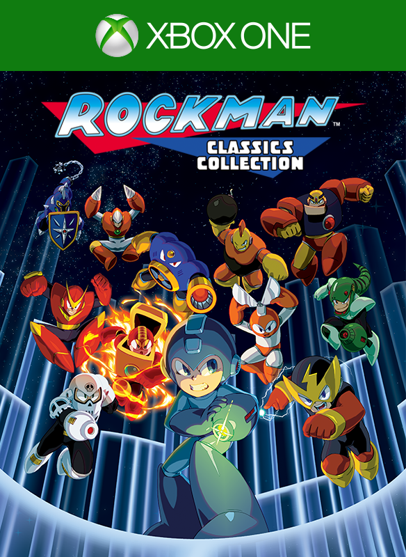 Front Cover for Mega Man: Legacy Collection (Xbox One) (download release): 1st version