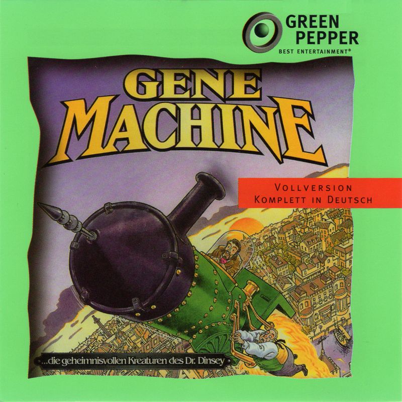 Front Cover for The Gene Machine (DOS) (Green Pepper release (#40))