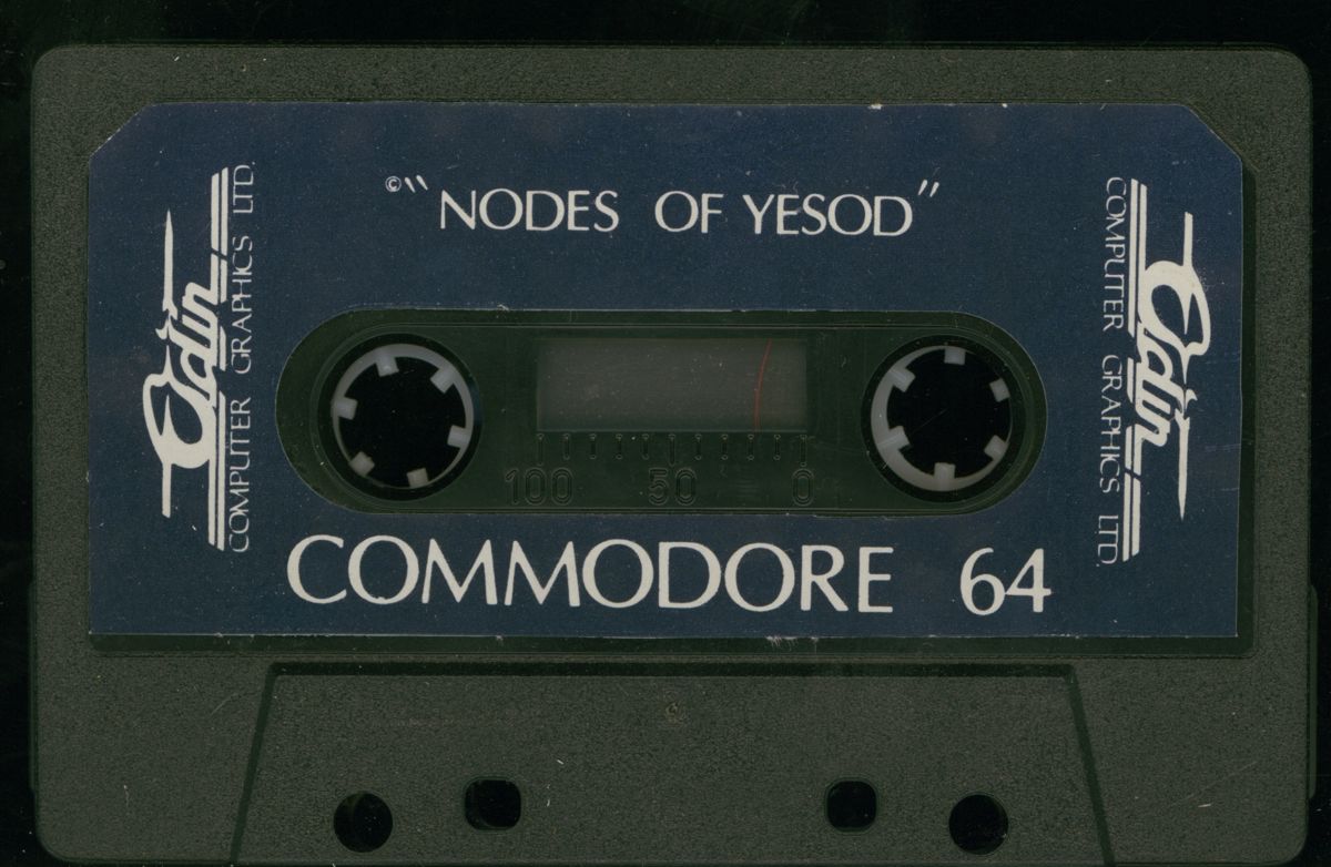 Front Cover for Nodes of Yesod (Commodore 64)