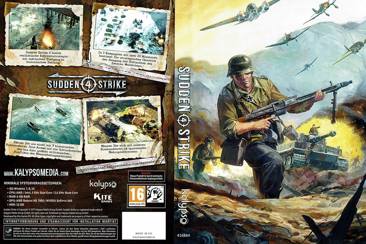 Other for Sudden Strike 4 (Limited Day One Edition) (Windows): Reversible Covers 1 - Full Cover