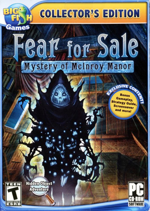 Fear for Sale: Mystery of McInroy Manor (Collector's Edition) (2010 ...