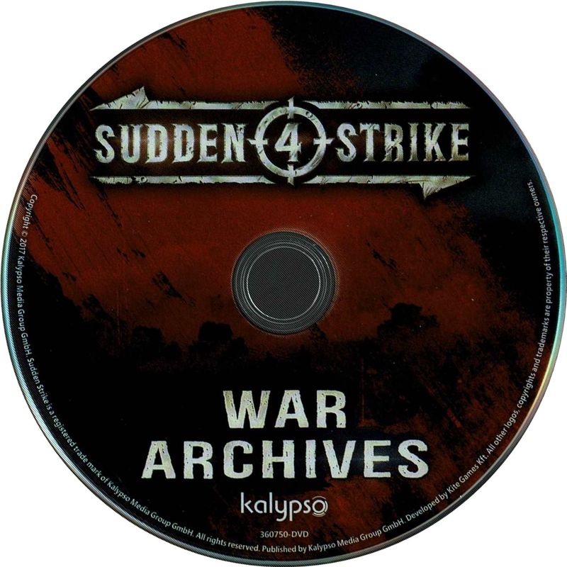 Extras for Sudden Strike 4 (Steelbook Edition) (Windows): War Archives DVD