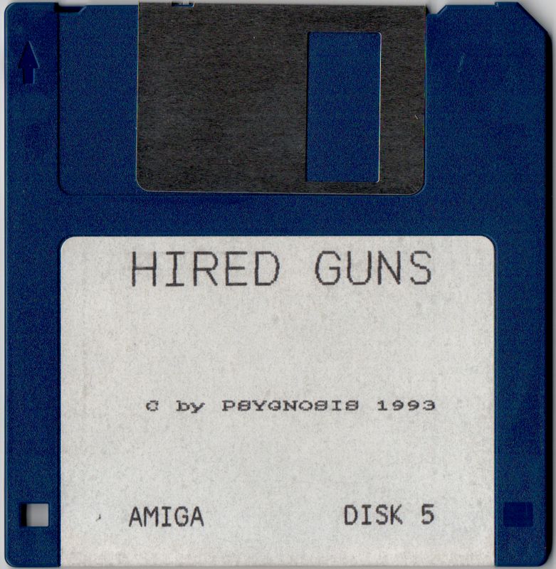 Media for Hired Guns (Amiga): Disk 5