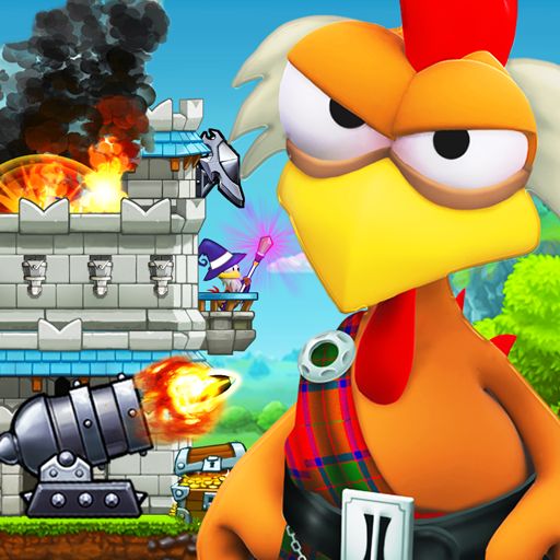 Front Cover for Crazy Chicken Strikes Back (Android) (Google Play release)