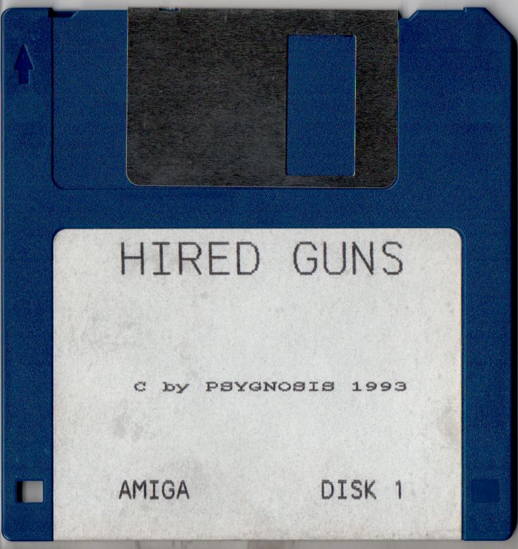 Media for Hired Guns (Amiga): Disk 1