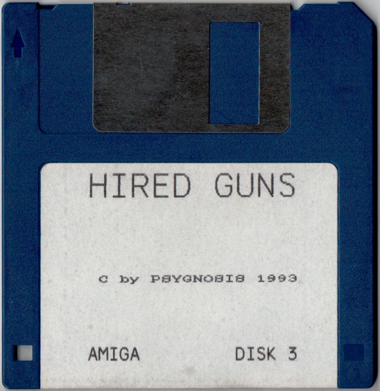 Media for Hired Guns (Amiga): Disk 3