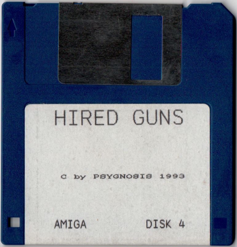 Media for Hired Guns (Amiga): Disk 4