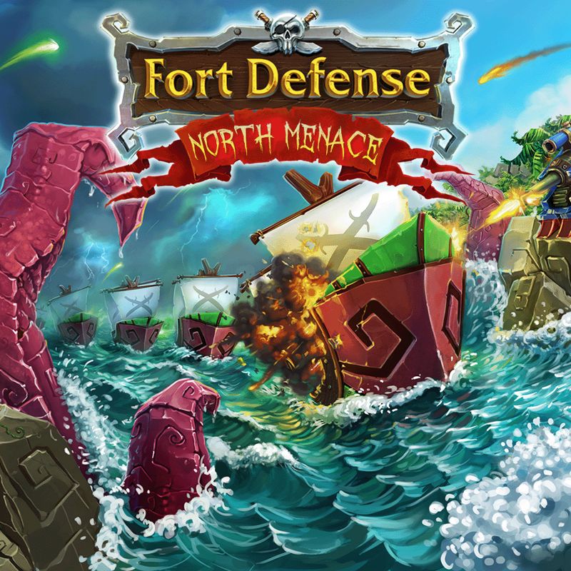 Front Cover for Fort Defense: North Menace (PlayStation 4) (download release)