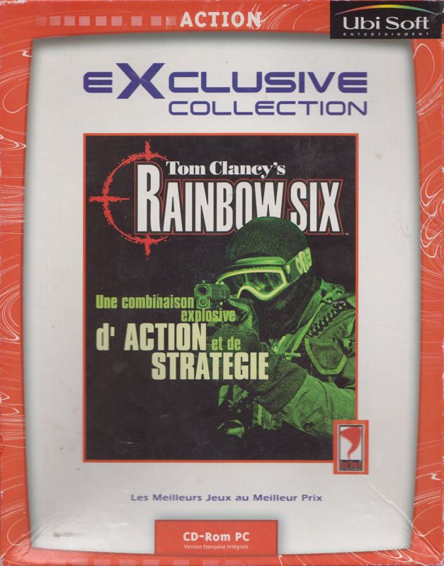 Front Cover for Tom Clancy's Rainbow Six (Windows) (2000 Ubisoft eXclusive Collection release)