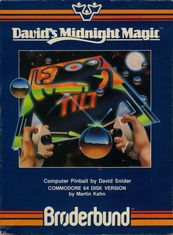 Front Cover for David's Midnight Magic (Commodore 64)