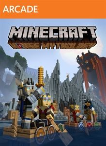 Front Cover for Minecraft: Xbox One Edition - Norse Mythology Mash-up (Xbox 360) (download release)