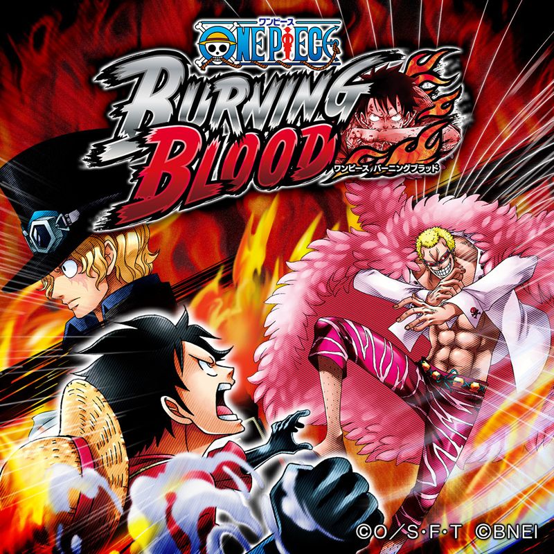 Front Cover for One Piece: Burning Blood (PS Vita and PlayStation 4) (download release)