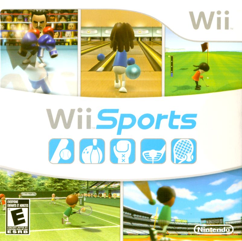 Other for Wii Sports (Wii) (Bundled with Black Wii): Sleeve - Front