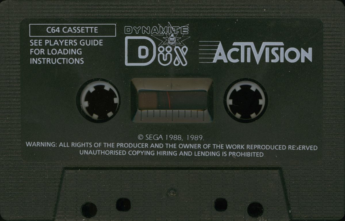 Media for Dynamite Düx (Commodore 64)