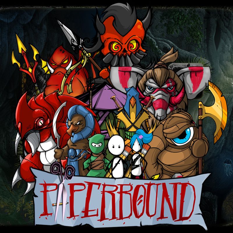 Front Cover for Paperbound (PlayStation 4) (download release)