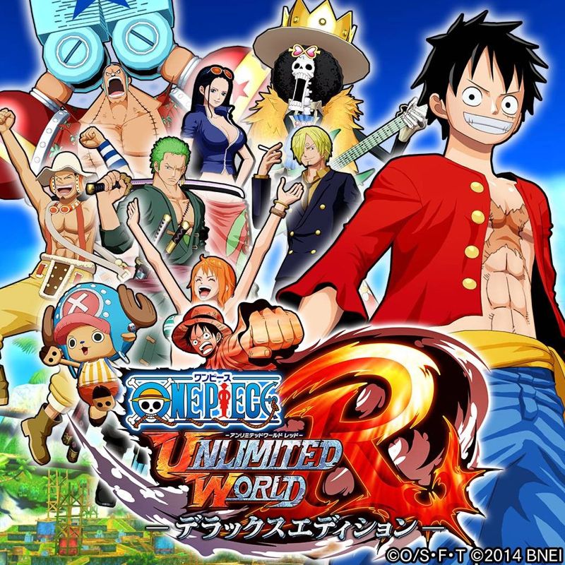 Front Cover for One Piece: Unlimited World R - Deluxe Edition (PlayStation 4) (download release)