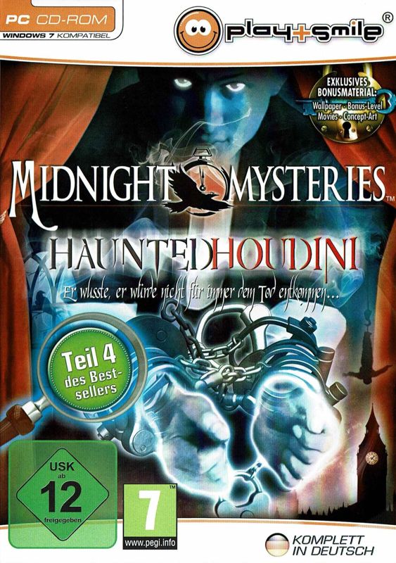 Midnight Mysteries: Haunted Houdini (Collector's Edition) cover or ...