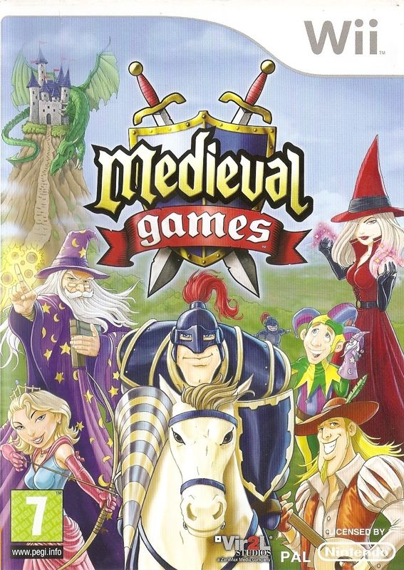 Front Cover for Medieval Games (Wii)