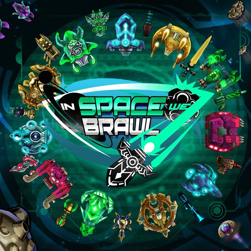 Front Cover for In Space We Brawl (PlayStation 3 and PlayStation 4) (download release)