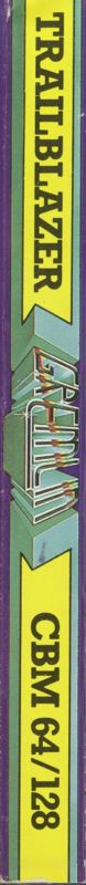 Spine/Sides for Trailblazer (Commodore 64)