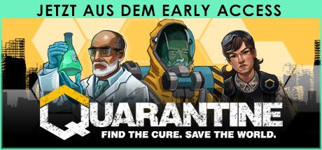 Front Cover for Quarantine (Windows) (Steam release): German language cover