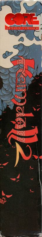 Spine/Sides for Heimdall 2: Into the Hall of Worlds (Amiga): Right