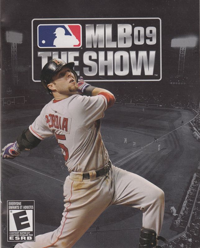 Manual for MLB 09: The Show (PlayStation 3): Front