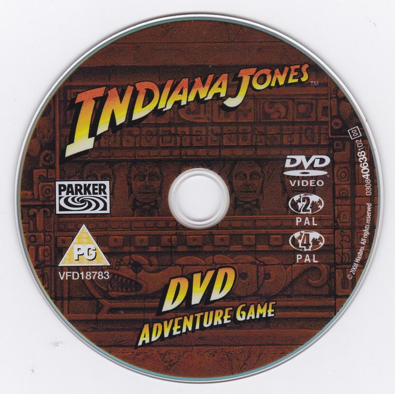 Media for Indiana Jones: DVD Adventure Game (DVD Player)
