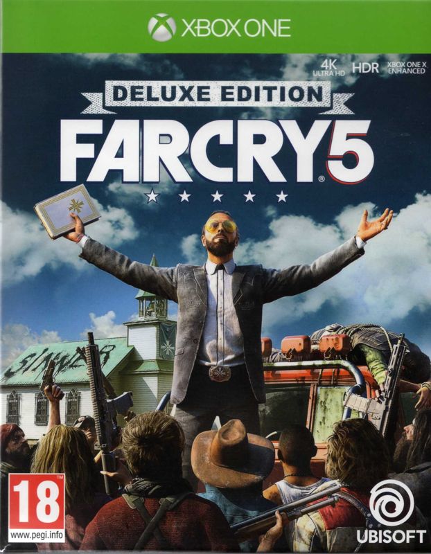 Front Cover for Far Cry 5 (Deluxe Edition) (Xbox One): slipcase