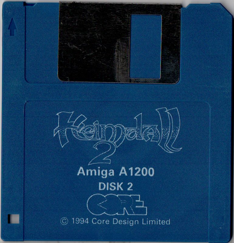 Media for Heimdall 2: Into the Hall of Worlds (Amiga): Disk 2