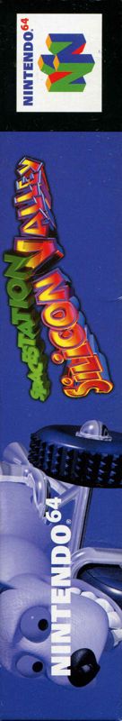 Spine/Sides for Space Station Silicon Valley (Nintendo 64): Top