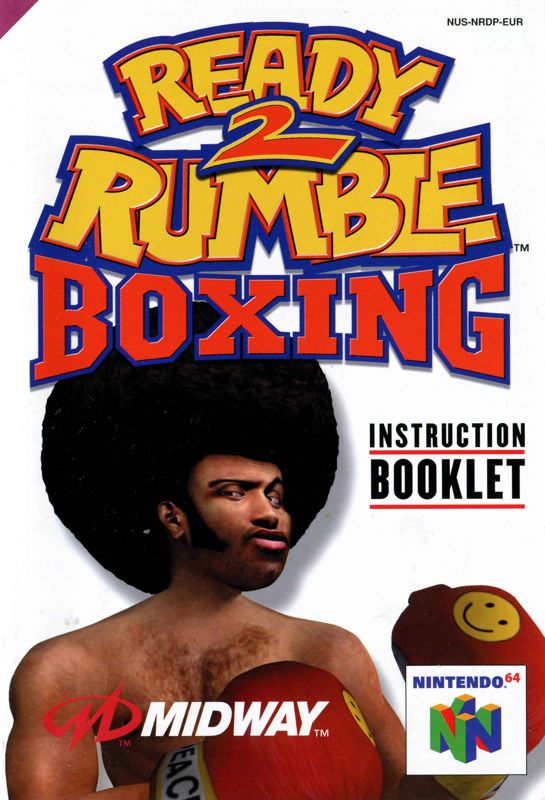Manual for Ready 2 Rumble Boxing (Nintendo 64): Front