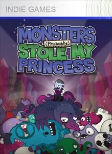 Front Cover for Monsters (Probably) Stole My Princess (Xbox 360) (Xbox Live release)